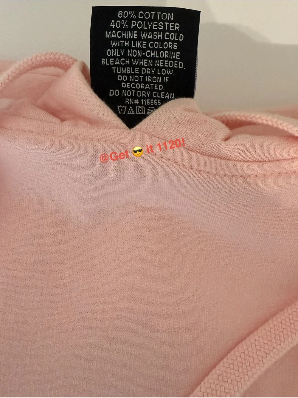 Dragon Ball Z Adult Hoodie-Small Sweater Light Pink - Picture 4 of 5